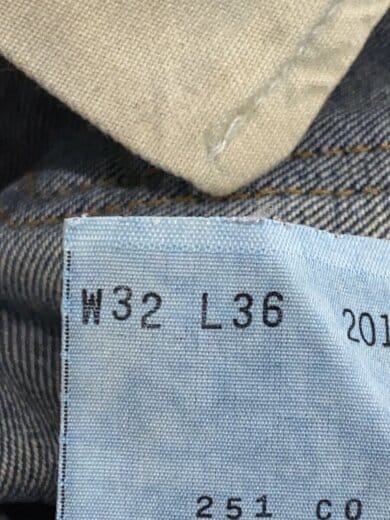 商品画像：バレンシア工場/米国製/ストレートパンツ/32/デニム/IDG/201 5