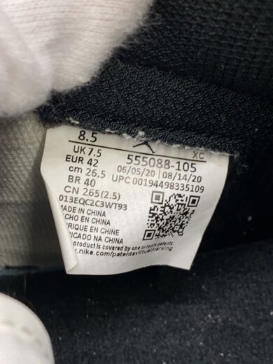 商品画像：AIR JORDAN 1 RETRO HIGH OG_エアジョーダン 1 レトロ ハイ OG/26.5cm/BLK 5