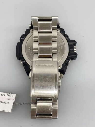 商品画像：ソーラー腕時計・G-SHOCK/アナログ/ステンレス/BLK/SLV 5