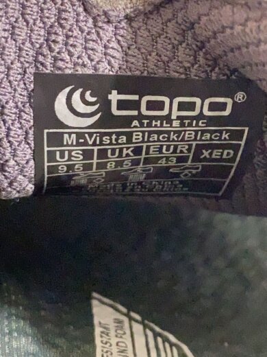 商品画像：TOPO/ローカットスニーカー/US9.5/GRY/VISTA 5