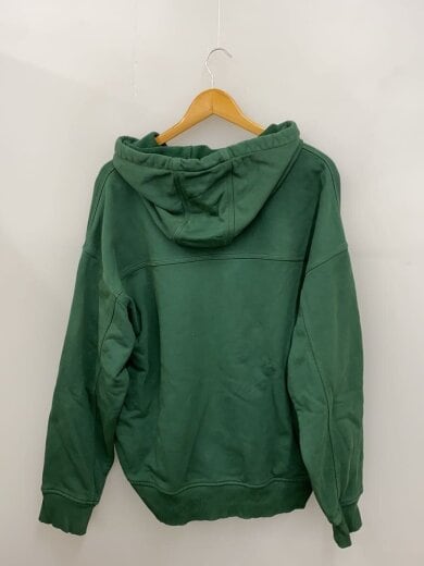 商品画像：ジップパーカー/L/コットン/GRN/無地 2