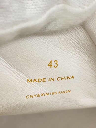 商品画像：ローカットスニーカー/43/WHT/レザー/8069089/STEVIE 5