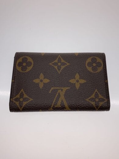 商品画像：ミュルティクレ6_モノグラム・キャンバス_フューシャ/レザー/BRW/総柄/レディース 2