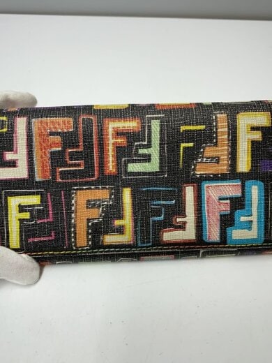 商品画像：長財布/--/BLK/総柄/レディース 3