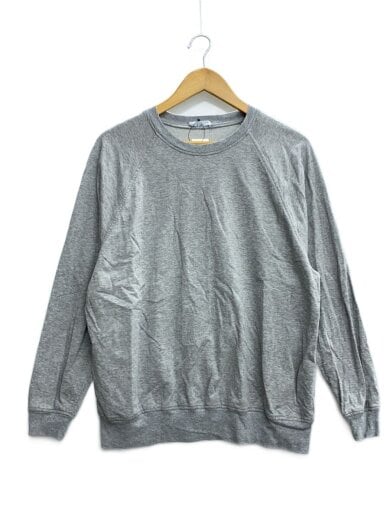 商品画像：長袖Tシャツ/2/コットン/GRY/無地/C251U02B02 1