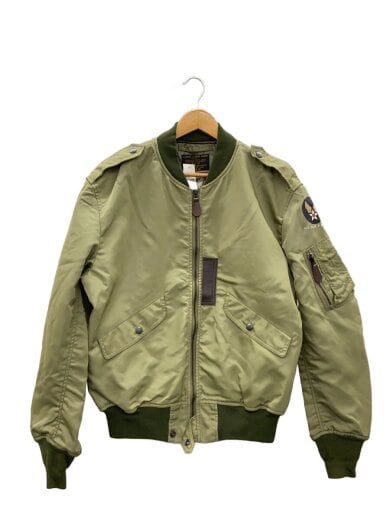 商品画像：L-2/フライトジャケット/42/ポリエステル/KHK/無地/MIL-J-5391 1