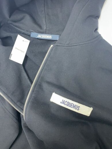 商品画像：THE GROS GRAIN SWEAT PAKA/M/コットン/BLK/無地/246JS257-2036-990// 4