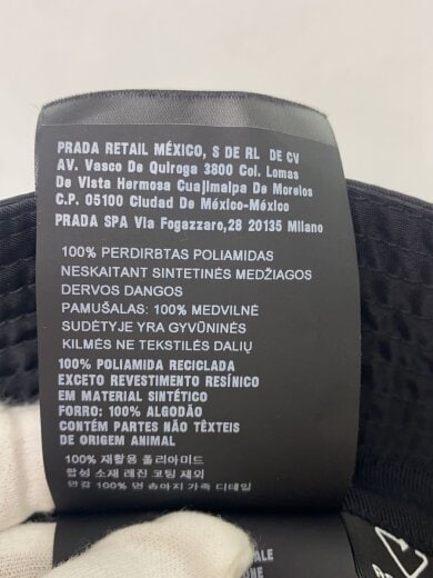 商品画像：RE-NYLON BACKET HAT/XL/POLIAMIDA/メンズ/P101 2020 23660 7