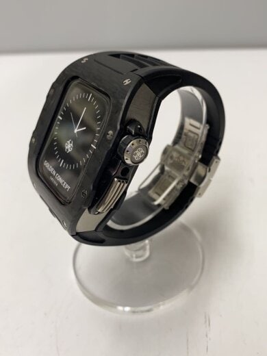 商品画像：APPLE WATCHケース/--/シルバーカーボン/BLK/RSC-45// 2