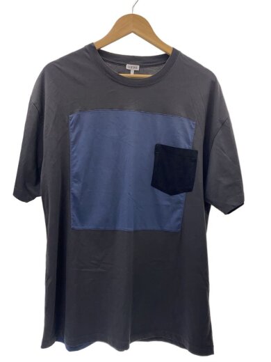 商品画像：25SS/Intarsia Patch Cotton Tee/Tシャツ/L/コットン/GRY/H526Y22XBH 1