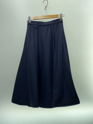 商品画像：23AW/スカート/38/ウール/NVY/無地/43984-ASOX607K 2