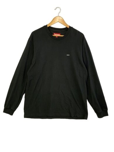 商品画像：25SS/Small Box Logo L/S Tee/長袖Tシャツ/M/コットン/BLK 1