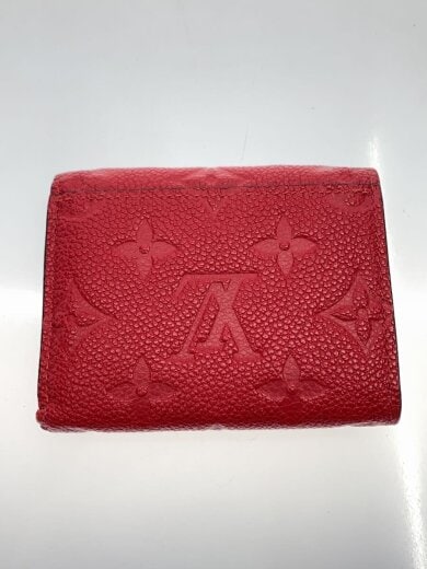 商品画像：ポルト・フォイユ・ヴィクトリーヌ_モノグラム・アンプラント/牛革/RED/レディース// 2