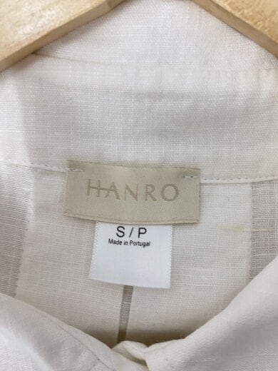 商品画像：HANRO/長袖シャツ/S/リネン/WHT/無地 3