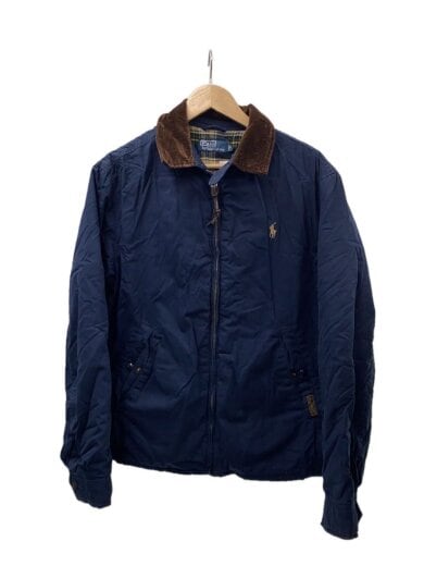 画像：POLO RALPH LAUREN00s/コーデュロイカラースイングトップ/M/コットン/NVY1