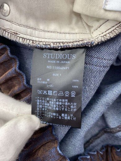 商品画像：FLOCKY DENIM/ボトム/1/コットン/BRW/115540491 5