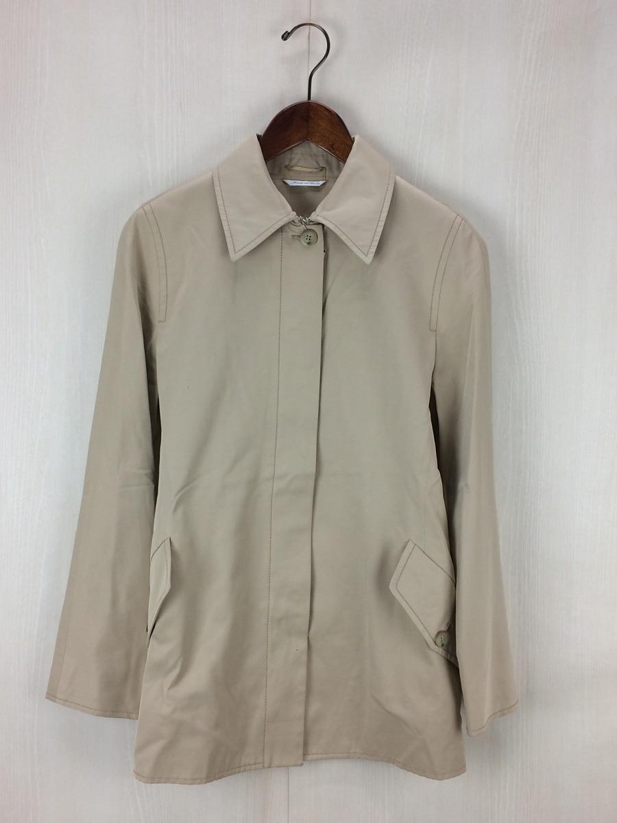 MAX MARA(マックスマーラ) / ステンカラーコート/36/ポリエステル/BEG/無地/RN 73136 | 古着の販売・通販なら ...