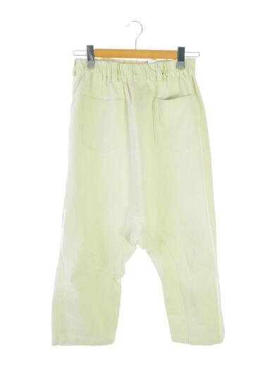 画像：tamaki niime玉木新雌/サルエルワイドパンツ/コットン/IVO/無地/汚れ有1