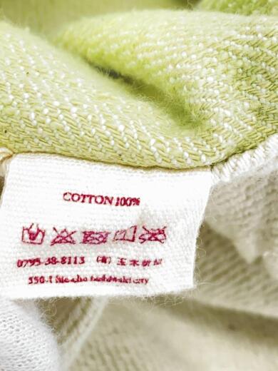 画像：tamaki niime玉木新雌/サルエルワイドパンツ/コットン/IVO/無地/汚れ有6