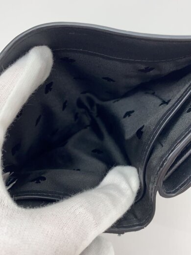 商品画像：2つ折り財布/レザー/BLK/レディース/WLR00128 7