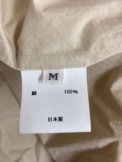画像：Blanc YM長袖シャツ/M/コットン/BEG4