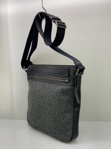 商品画像：ショルダーバッグ/レザー/BLK/F71948// 2