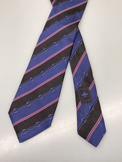 商品画像：ネクタイ/シルク/NVY/メンズ/499696 4B002 2