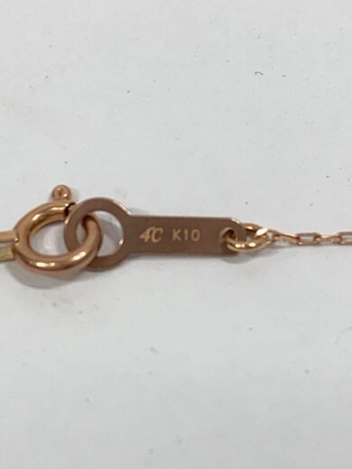 画像：4℃ネックレス/--/GLD/トップ有/レディース//4