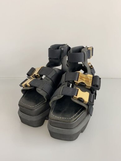 商品画像：20SS/Platform Buckle sandal/36/BLK/20-05111 2