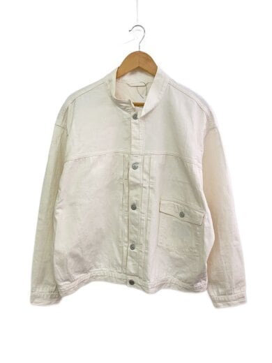 商品画像：22S/Gジャン/40/コットン/WHT/無地/KS22SJK05 1