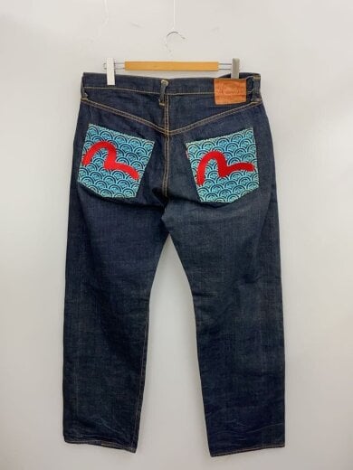 商品画像：ストレートパンツ/36/コットン/IDG/2001/家紋カモメ 2