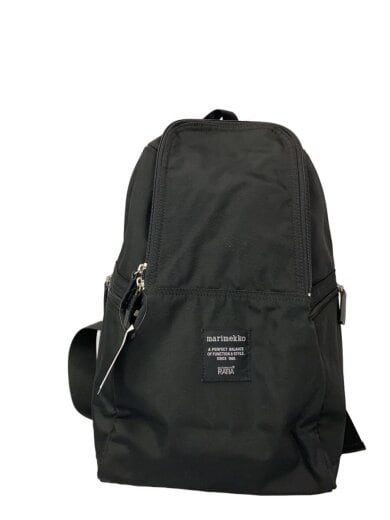 商品画像：METRO/バッグパック/リュック/ポリエステル/BLK/無地 1