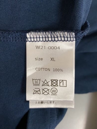商品画像：長袖Tシャツ/XL/コットン/NVY/無地/W21-0004 5