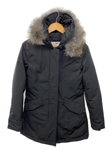 商品画像：ダウンジャケット/S/ポリエステル/BLK/無地/WWOU0431 1