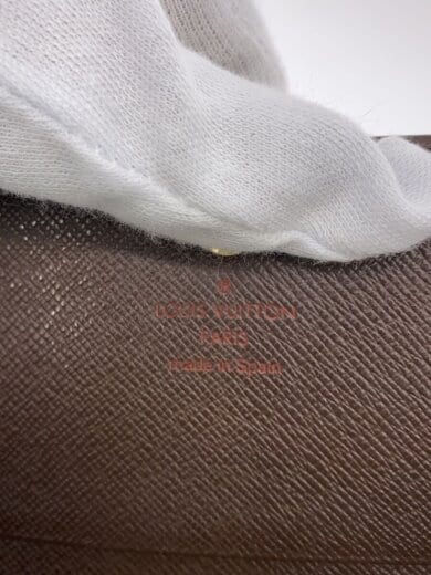 商品画像：ポルト・モネ・ビエ・トレゾール_ダミエ・エベヌ/PVC/BRW/レディース 3