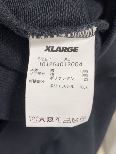 商品画像：MULTI LOGO ZIP UP HOODED SWEATSHIRT/XL/コットン/BLK/101254012004 4