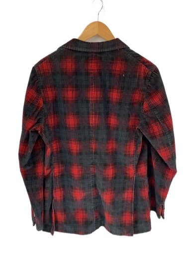 商品画像：テーラードジャケット/46/コットン/RED/チェック/J606 934 2