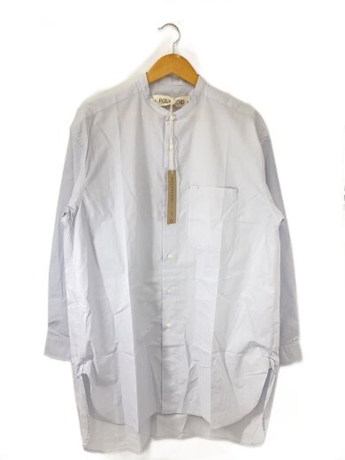 商品画像：25FW/LONG SHIRT/長袖シャツ/3/コットン/GRY/無地/C-5-002-056 1