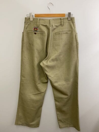 商品画像：推定90s/フリスコパンツ/ボトム/34/コットン/BEG/無地/USA製 2