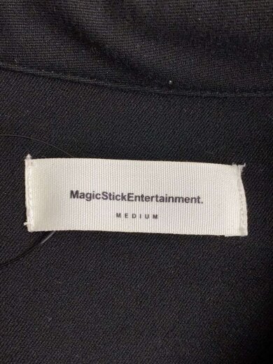 商品画像：THE CORE/ldeal Box Shirts/長袖シャツ/M/ポリエステル/BLK/無地 3