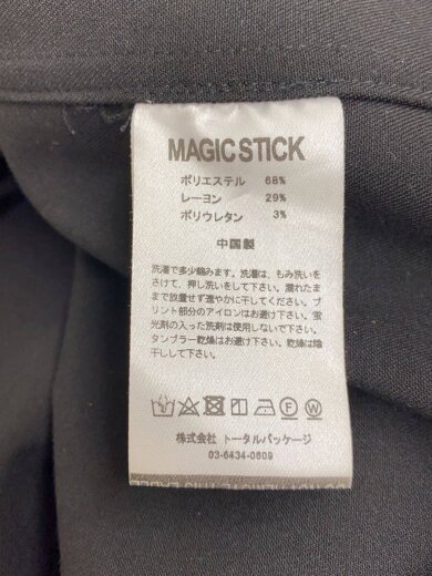 商品画像：THE CORE/ldeal Box Shirts/長袖シャツ/M/ポリエステル/BLK/無地 4