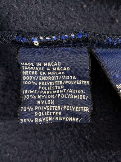 商品画像：90s/フリースジャケット/L/ポリエステル/NVY 5