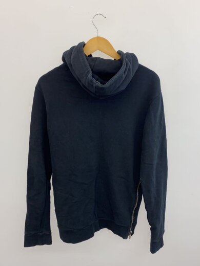 商品画像：ジップパーカー/M/コットン/BLK 2