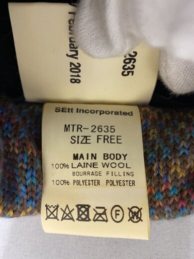 商品画像：MOUNTAIN FOLKS TAILORING/マウンテンハット/FREE/ウール/BLK/メンズ/MTR-2635 6