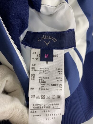 商品画像：リバーシブルダウンジャケット/M/ポリエステル/NVY/無地/241-8210805 3