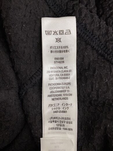 商品画像：R1 AIR CREW/L/ポリエステル/BLK/40236FA25/使用感アリ 4