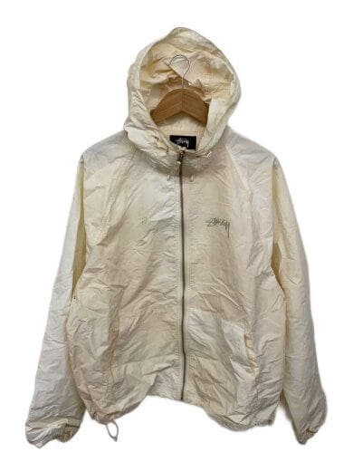 商品画像：ビーチシェルジャケット/L/コットン/CRM/無地/115745/汚れ有 1