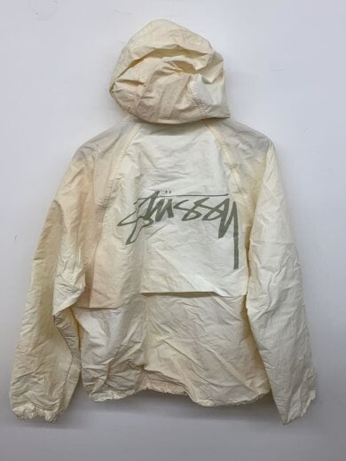 商品画像：ビーチシェルジャケット/L/コットン/CRM/無地/115745/汚れ有 2