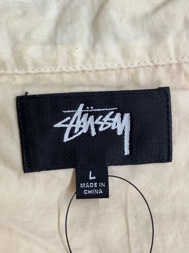 商品画像：ビーチシェルジャケット/L/コットン/CRM/無地/115745/汚れ有 3