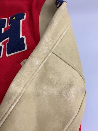 商品画像：HIGH STANDARD SPORTS WEAR/スタジャン/S/ウール/RED 6